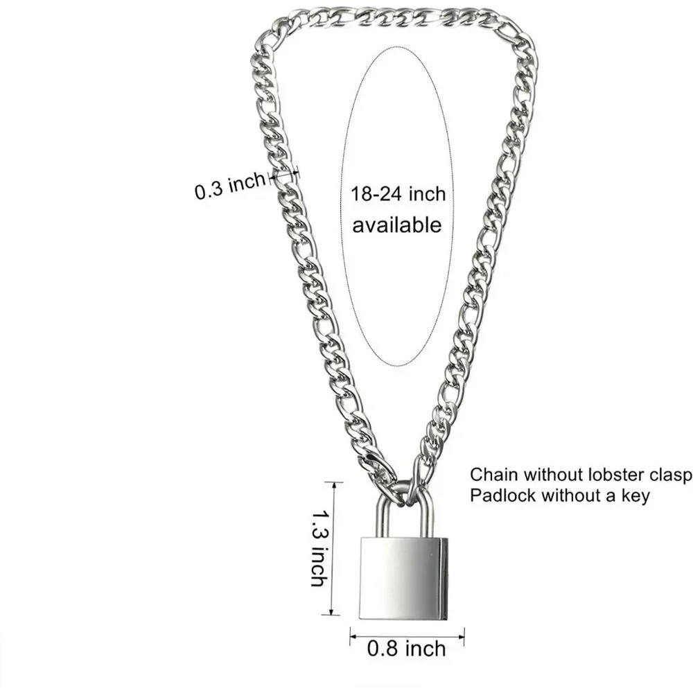 Padlock Stainless Steel Chain